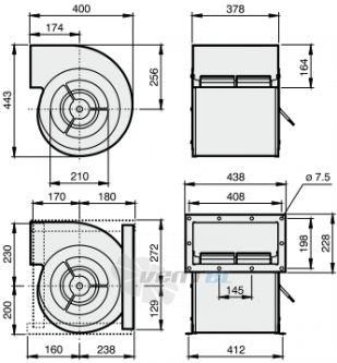 Rosenberg DRAE 251-4 L - описание, технические характеристики, графики